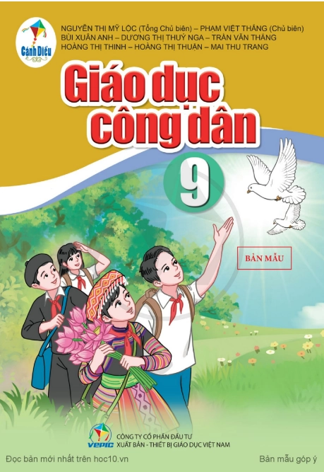 Sách giáo khoa Giáo dục công dân 9 Cánh diều