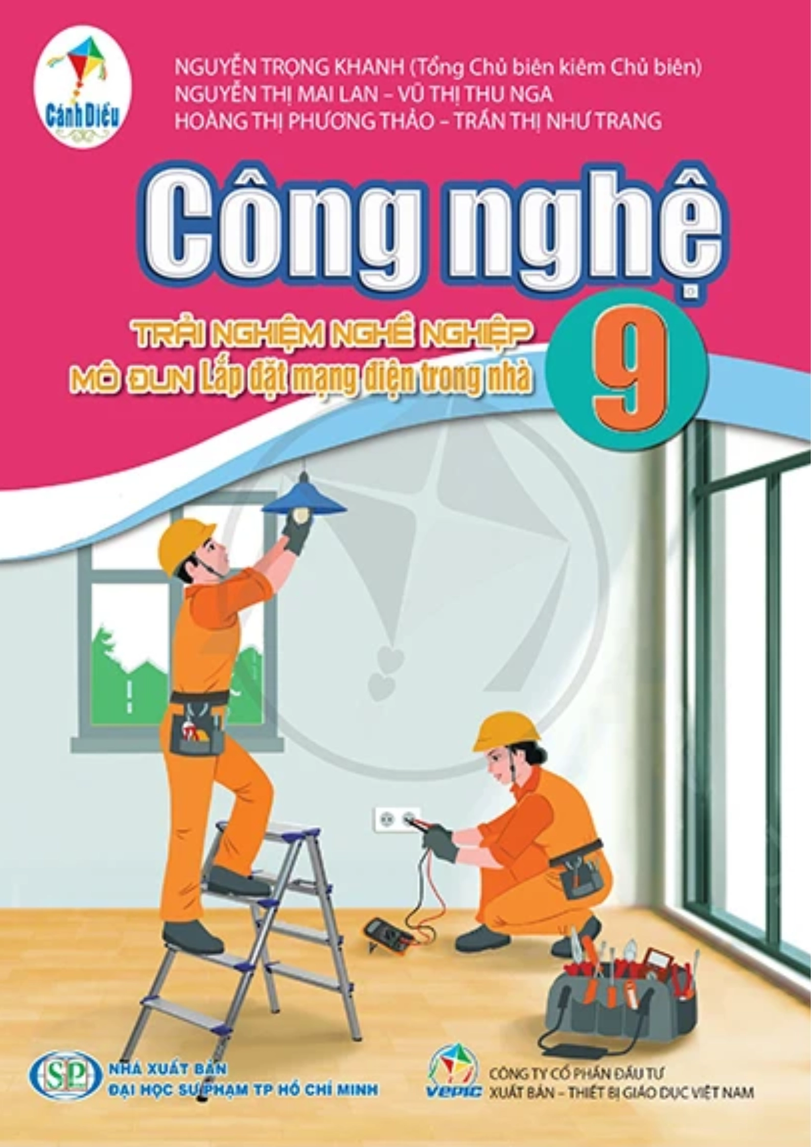 Sách giáo khoa Công nghệ 9 Trải nghiệm nghề nghiệp, Mô đun Lắp đặt mạng điện trong nhà - Cánh diều