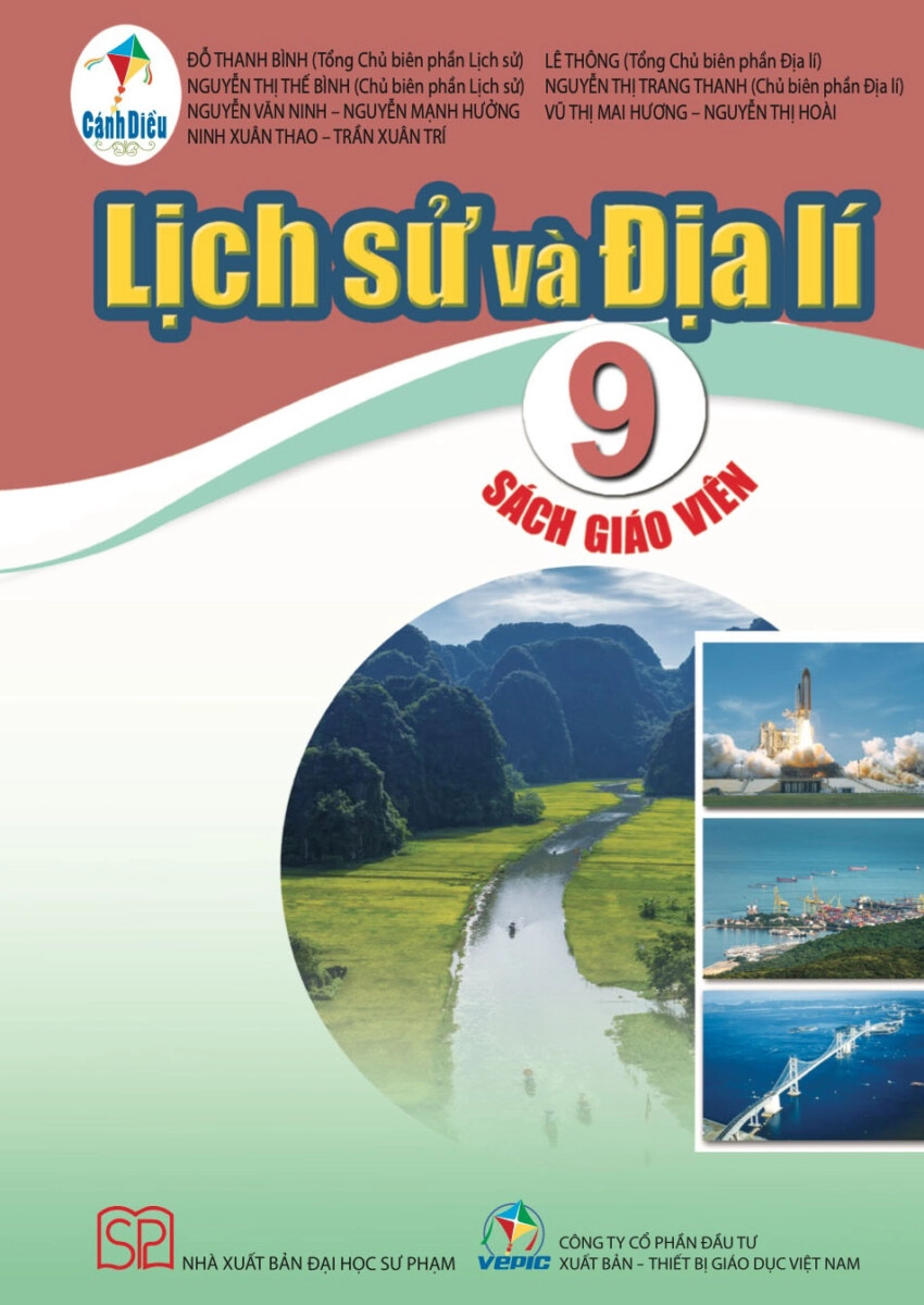 Sách giáo viên Lịch sử và Địa lí 9 - Cánh diều