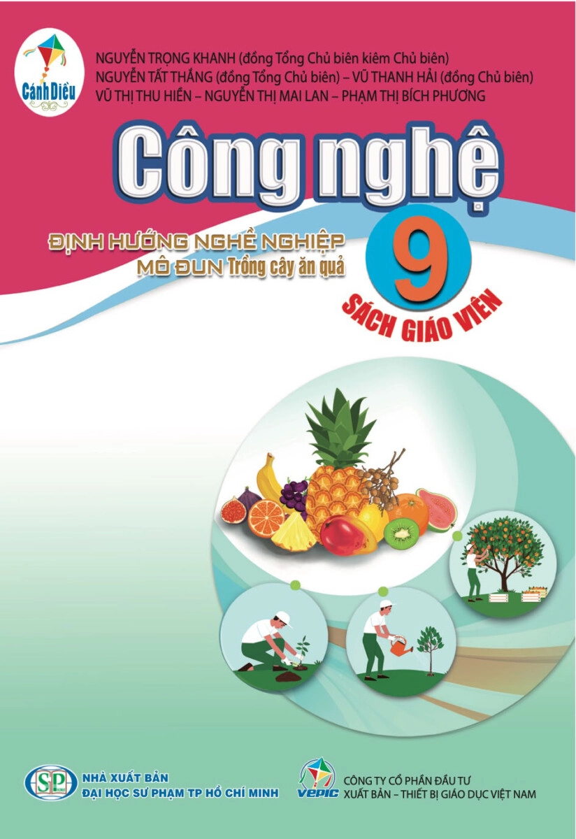Sách giáo viên Công nghệ 9 Định hướng nghề nghiệp, Mô đun Trồng cây ăn quả - Cánh Diều