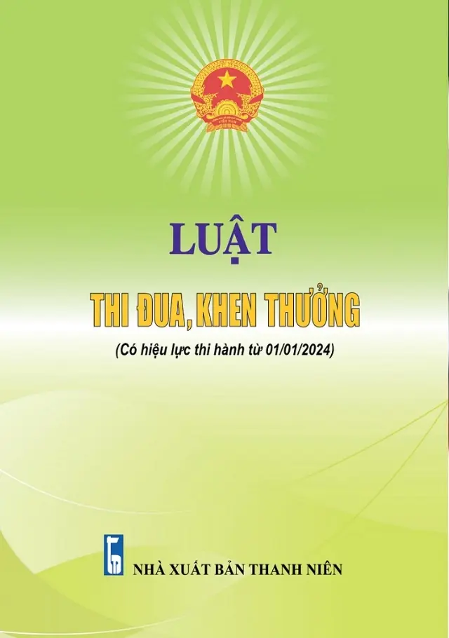 Luật thi đua, khen thưởng - Hiệu lực thi hành từ 1