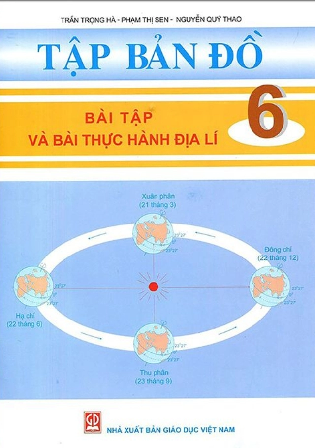 Tập bản đồ Bài tập thực hành Địa lí 6