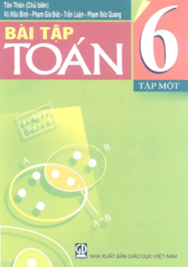 Sách bài tập Toán 6 - Tập 1