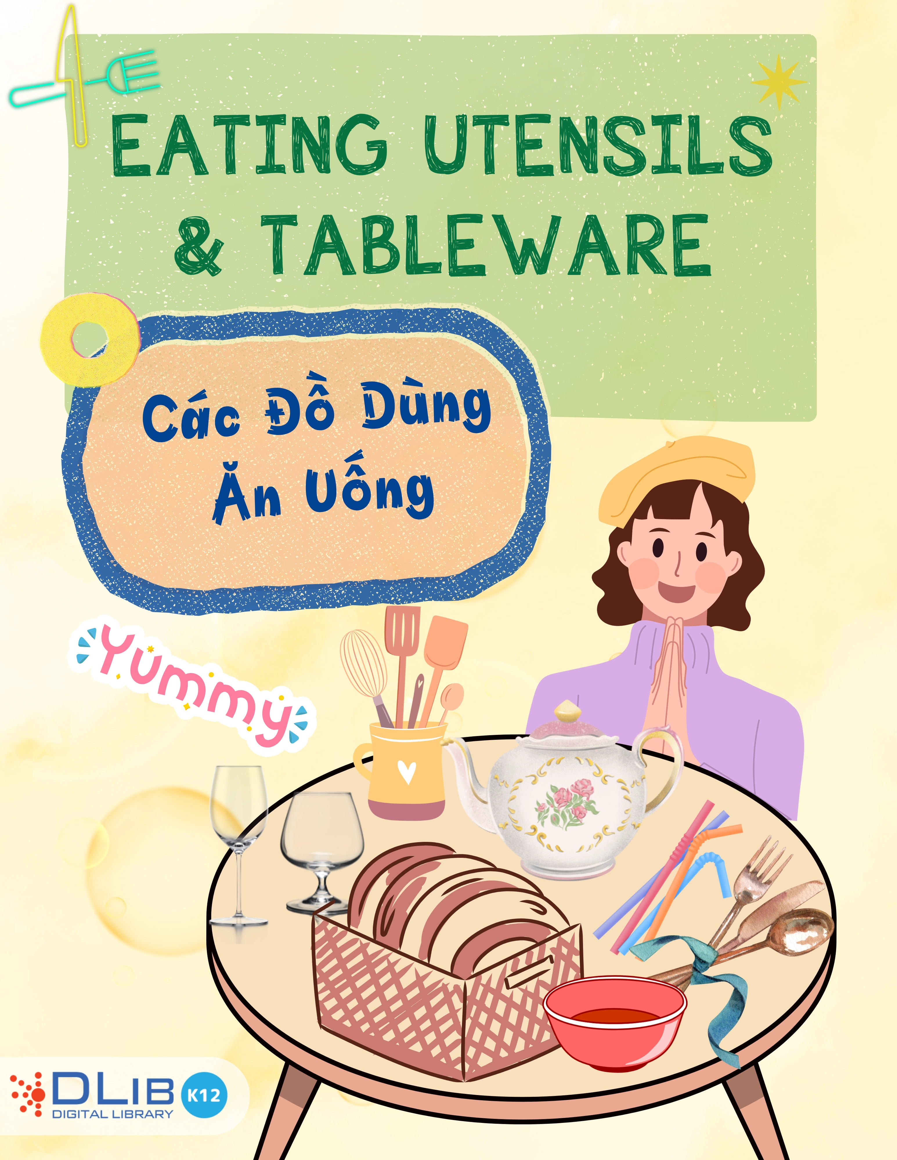 Eating Utensils & Tableware - Các Đồ Dùng Ăn Uống
