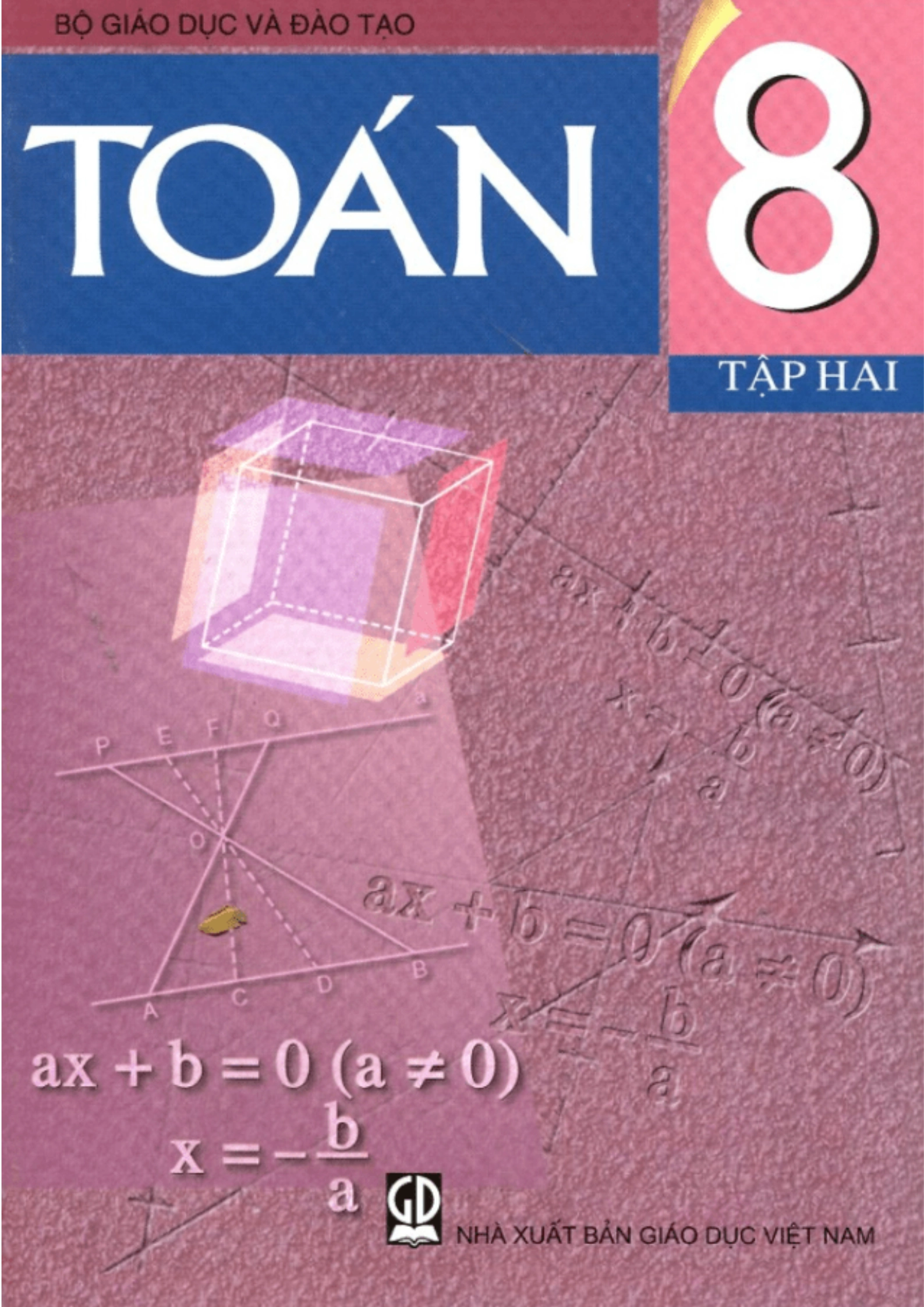 Sách giáo khoa Toán 8 - Tập 2