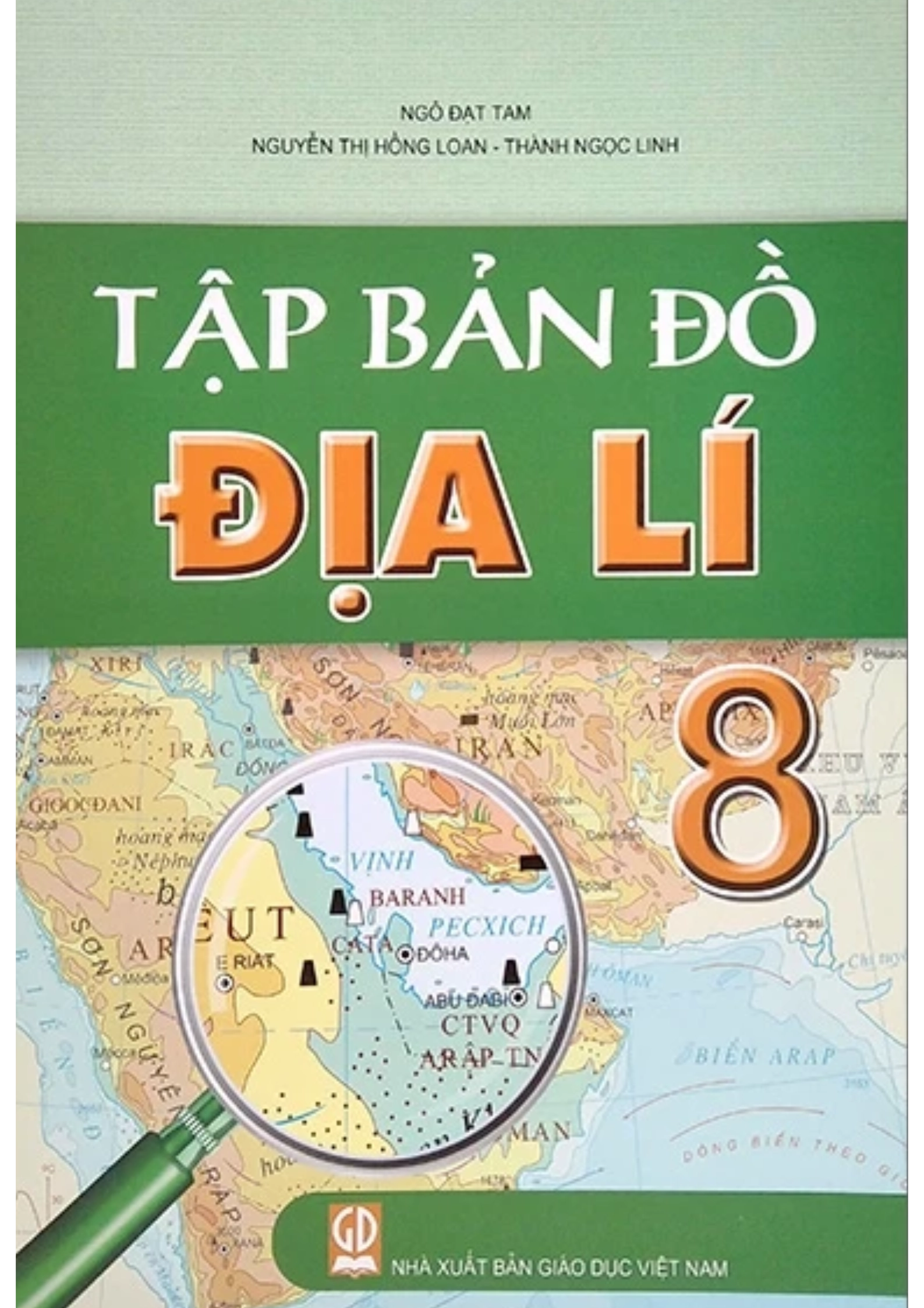 Tập bản đồ Địa Lí 8