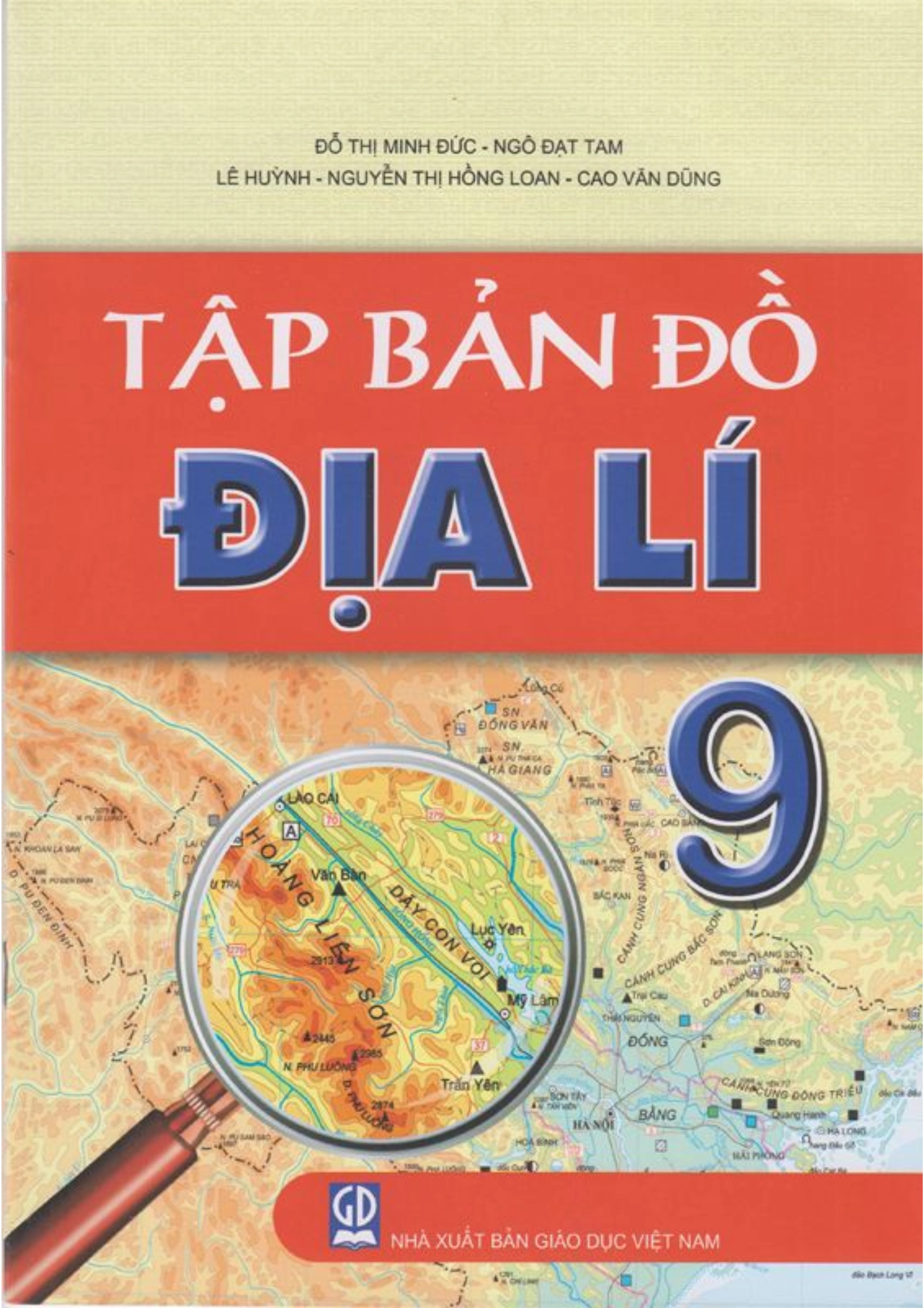 Sách giáo khoa Tập bản đồ Địa lí 9