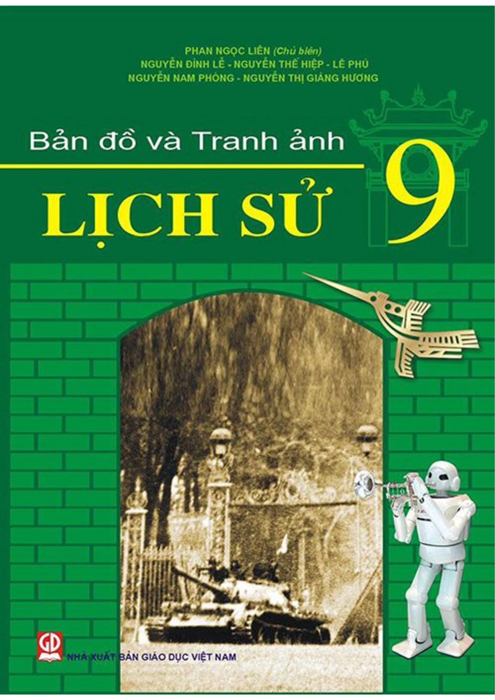Sách giáo khoa Bản đồ và tranh ảnh Lịch sử 9