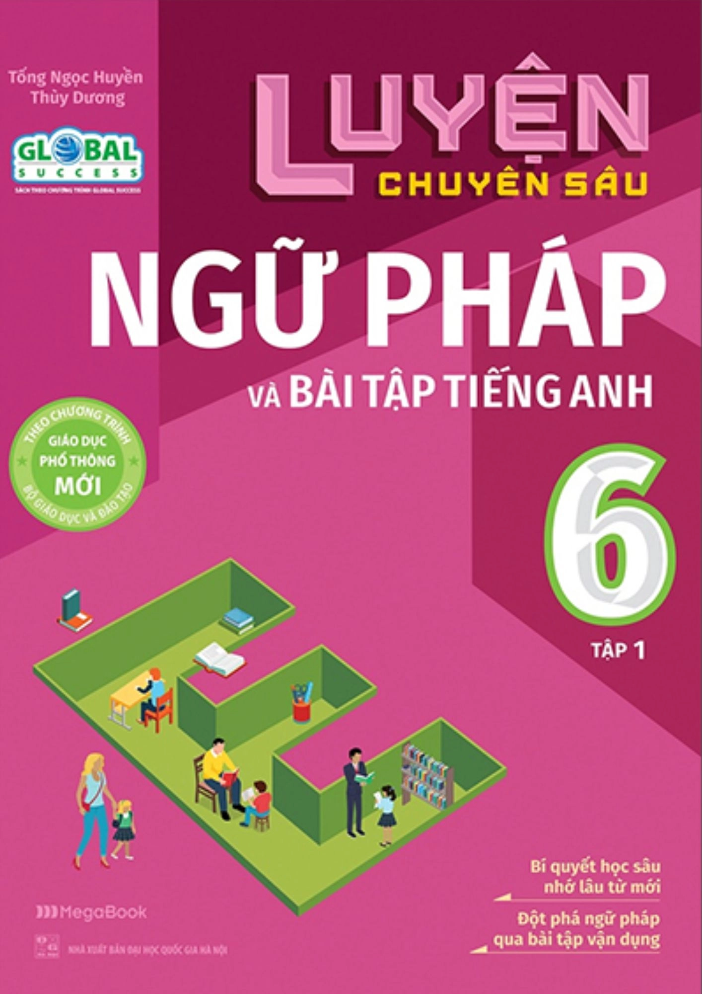 Luyện Chuyên Sâu Ngữ Pháp Và Bài Tập Tiếng Anh 6 - Tập 1 (Theo Chương Trình Global Success)