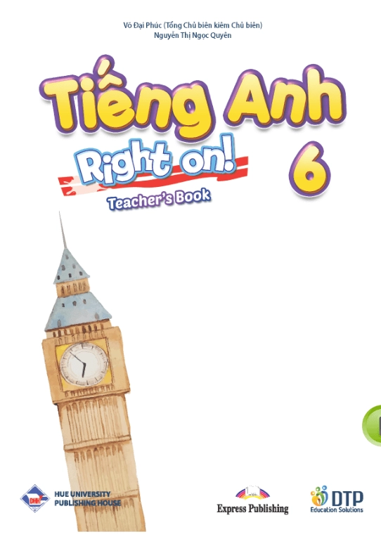 Sách giáo viên Tiếng Anh 6 - Right On