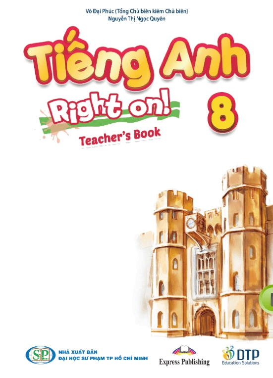 Sách giáo viên Tiếng Anh 8 - Right On