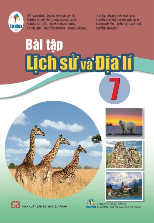 Sách bài tập Lịch sử và Địa lí 7 - Cánh Diều