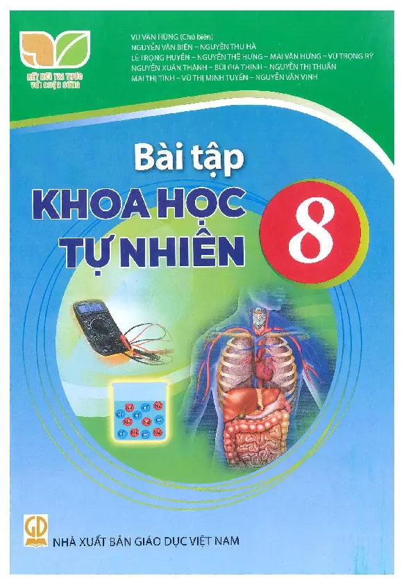 Sách bài tập Khoa Học Tự Nhiên 8 - Kết nối Tri thức