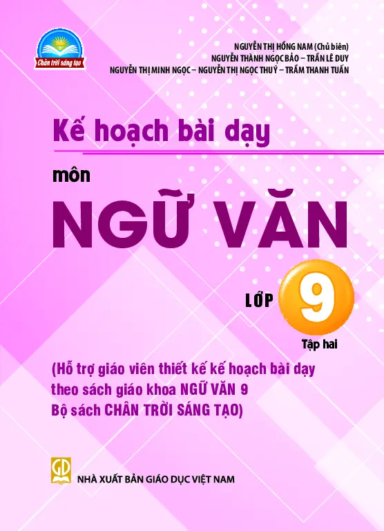 Kế hoạch bài dạy Ngữ văn 9 - Tập 2 Chân trời sáng tạo