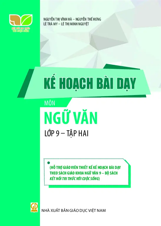 Kế hoạch bài dạy Ngữ văn 9 - Tập 2 - Kết nối tri thức
