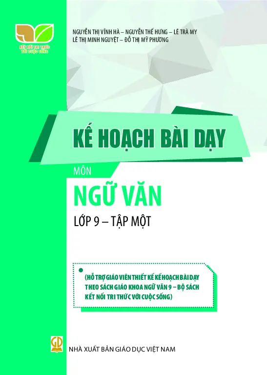 Kế hoạch bài dạy Ngữ văn 9 - Tập 1 - Kết nối tri thức