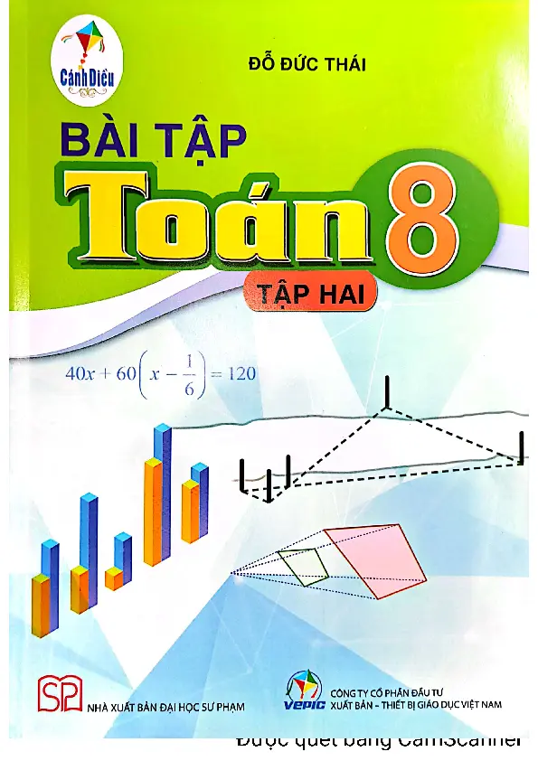 Vở bài tập Toán 8 - Tập 2 Cánh Diều