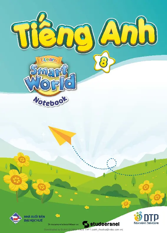 Sách Tiếng Anh 8 - i-learn Smart World - Note book