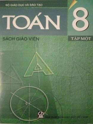 Sách giáo viên Toán 8 Tập 1