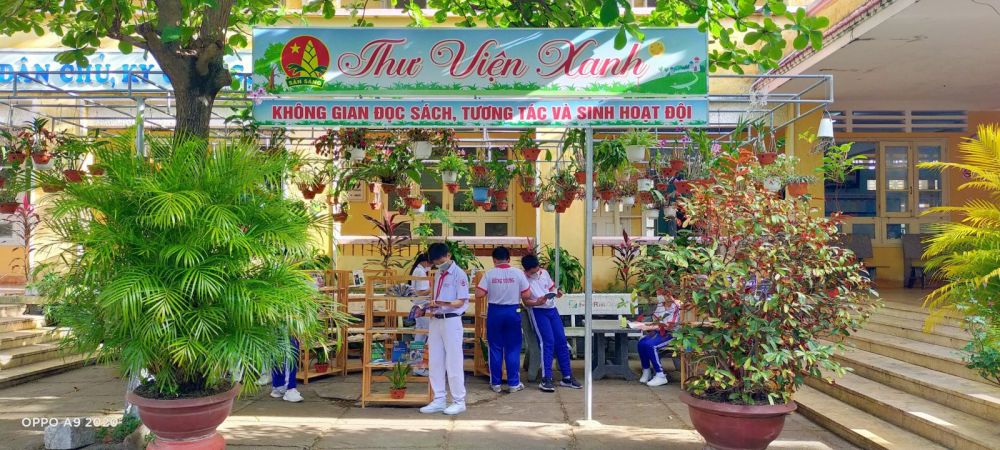 Xây dựng mô hình “Thư viện xanh – không gian đọc sách,  tương tác và sinh hoạt Đội”