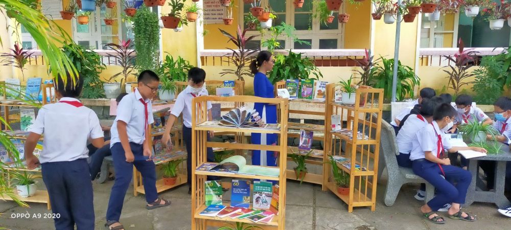 Xây dựng mô hình “Thư viện xanh – không gian đọc sách,  tương tác và sinh hoạt Đội”