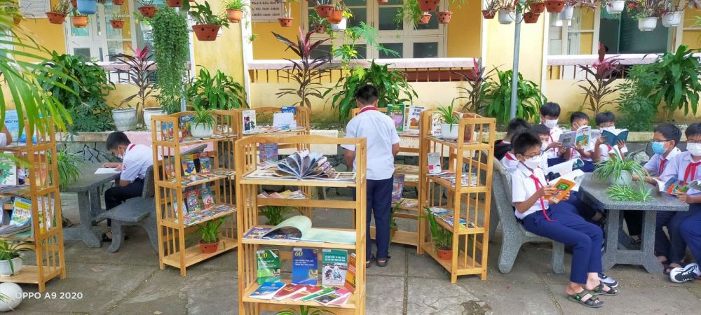 Xây dựng mô hình “Thư viện xanh – không gian đọc sách,  tương tác và sinh hoạt Đội”