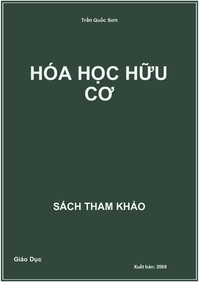 Hóa học hữu cơ