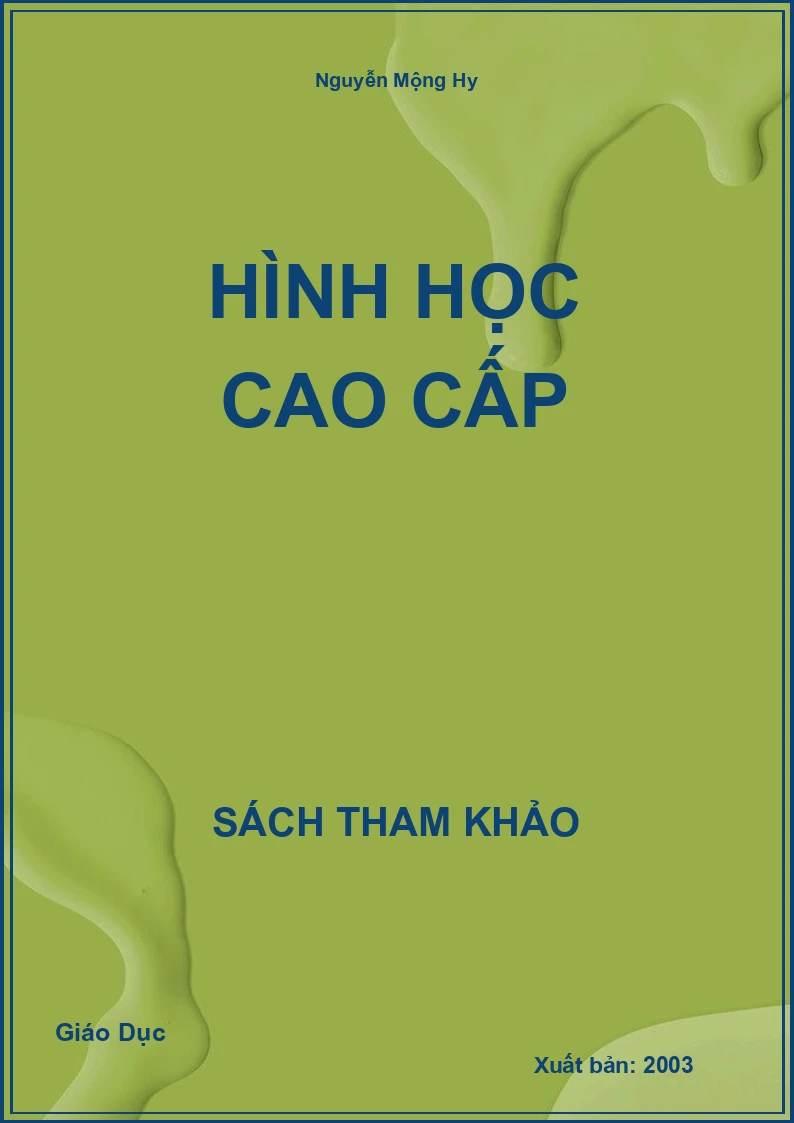 Hình học cao cấp