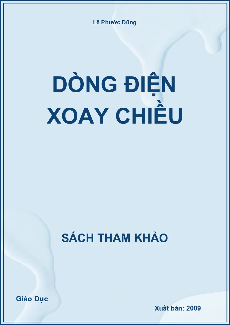 Dòng điện xoay chiều