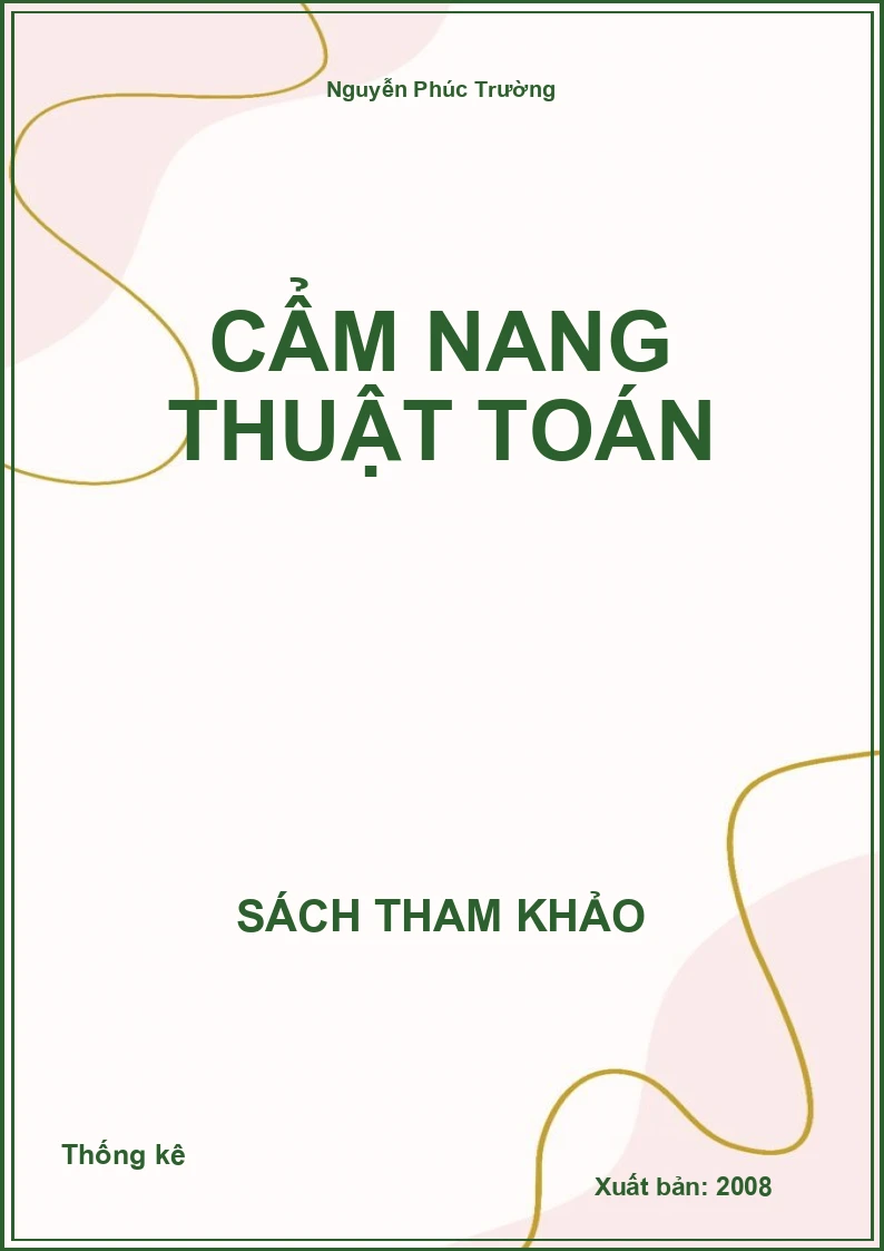Cẩm nang thuật toán