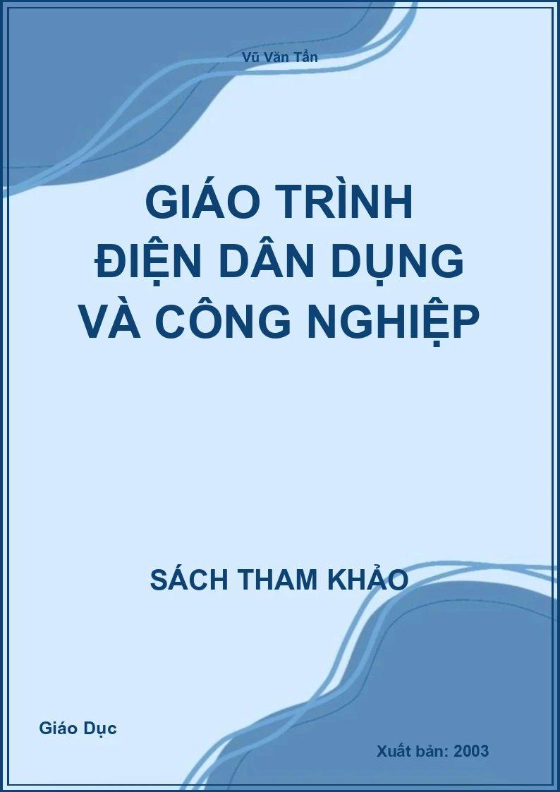 Giáo trình Điện dân dụng và Công nghiệp