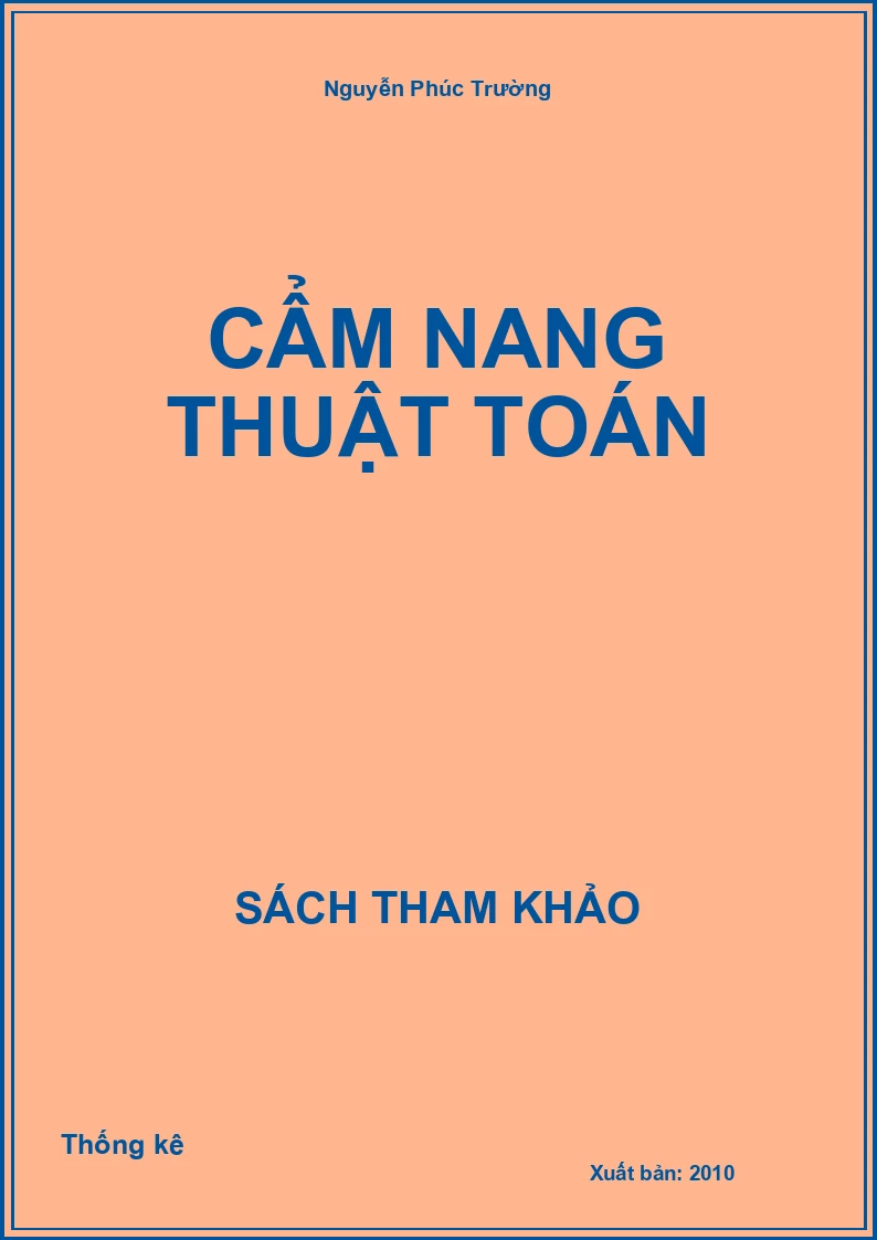 Cẩm nang thuật toán