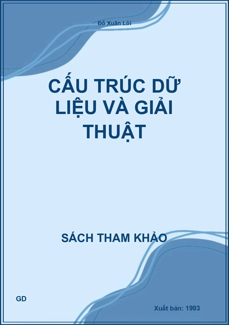 Cấu trúc dữ liệu và giải thuật