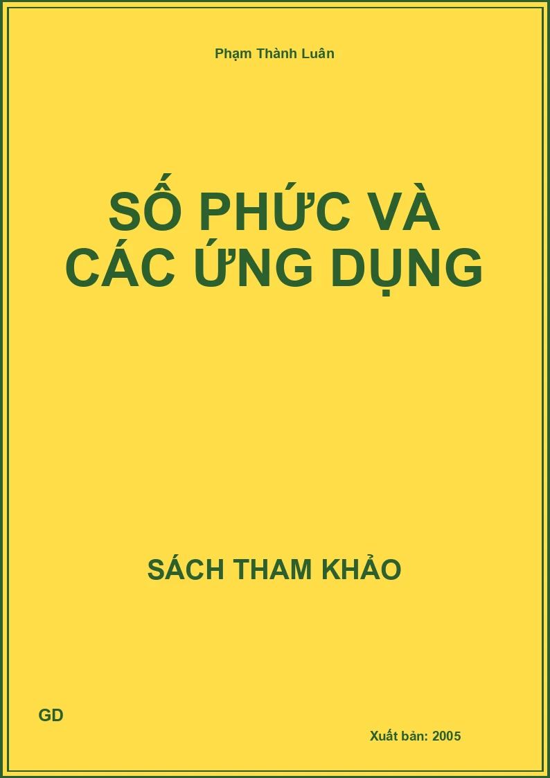 Số phức và các ứng dụng