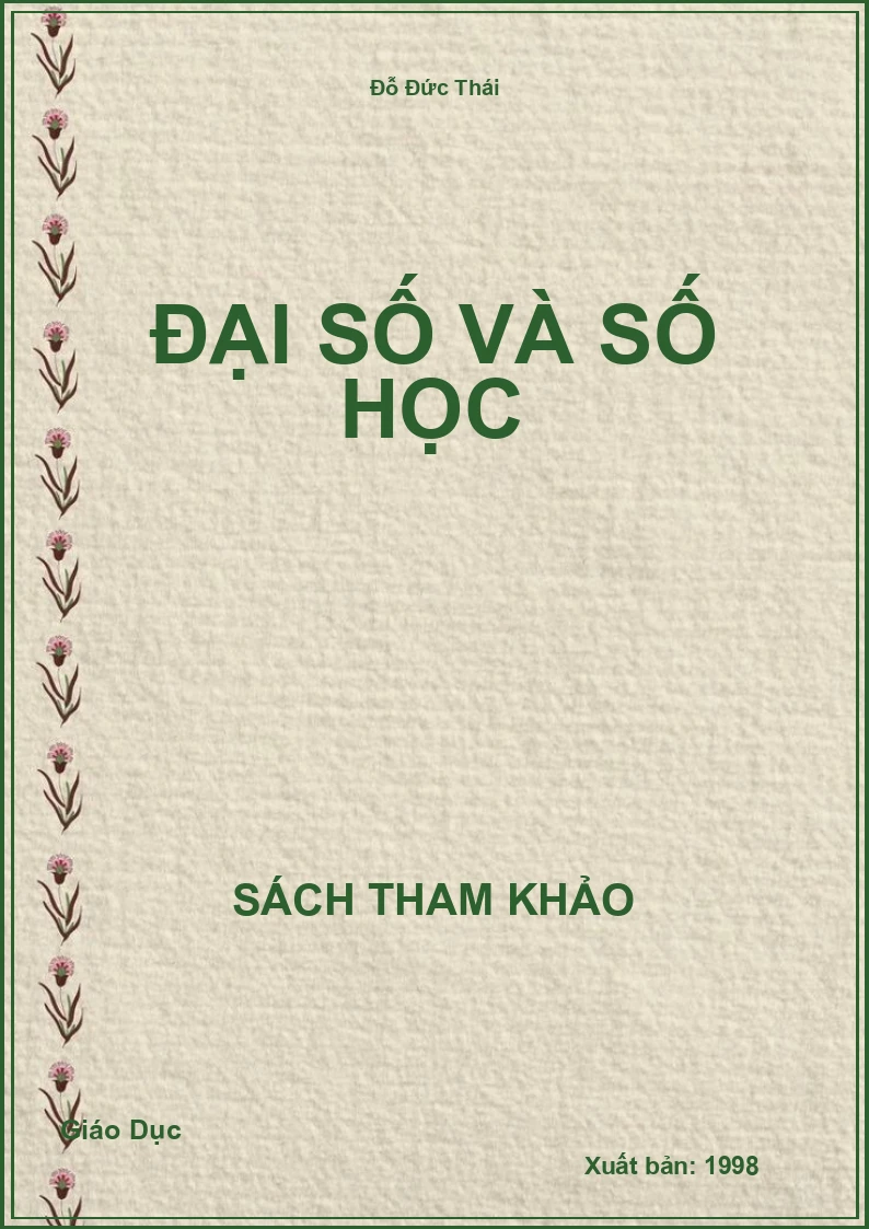 Đại số và số học