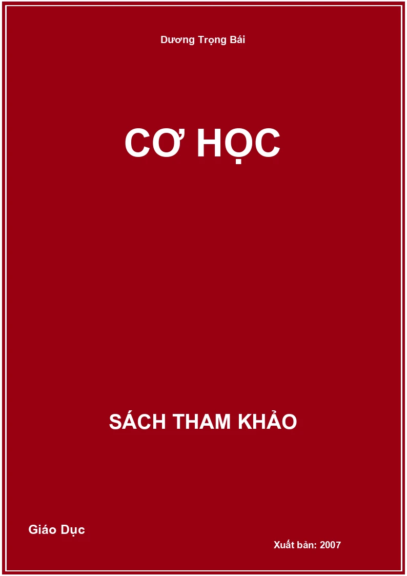 Cơ Học