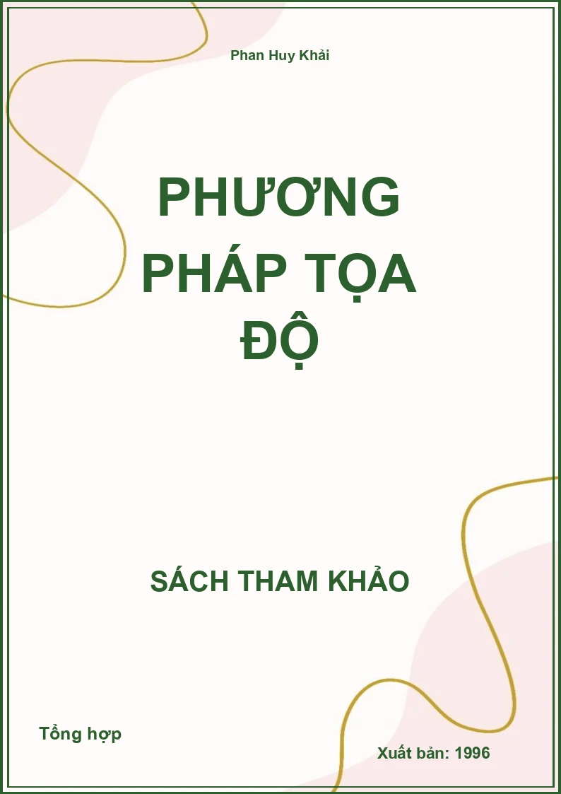Phương pháp tọa độ