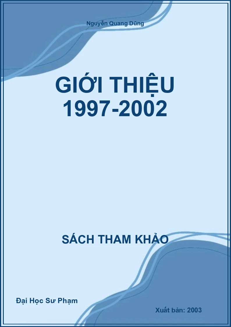 Giới thiệu 1997-2002