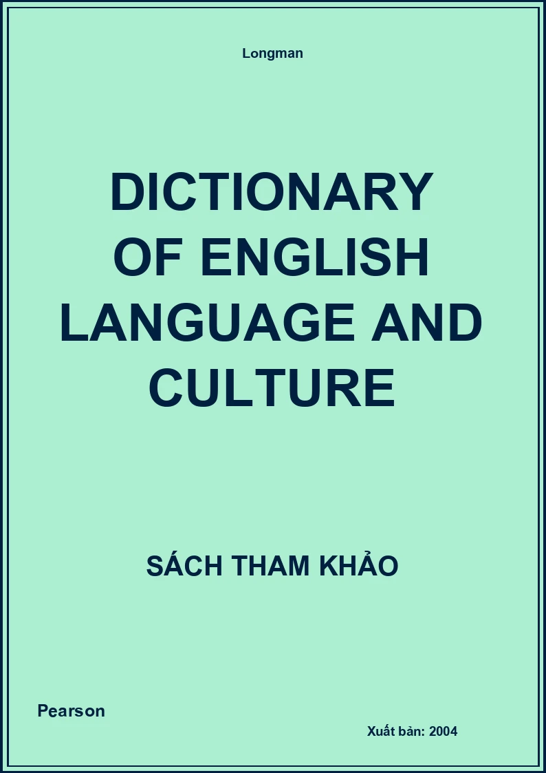Dictionary of English Language and Culture