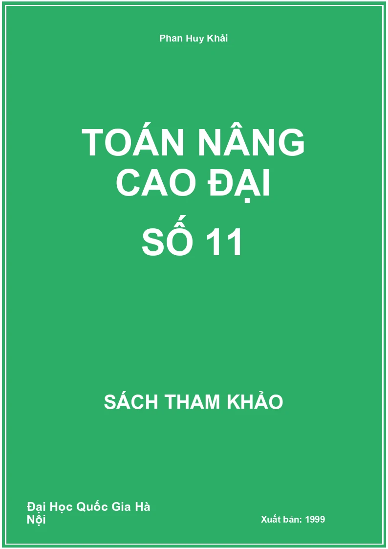 Toán nâng cao Đại số 11