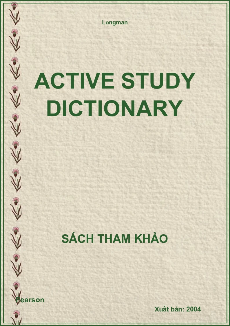 Active Study Dictionary