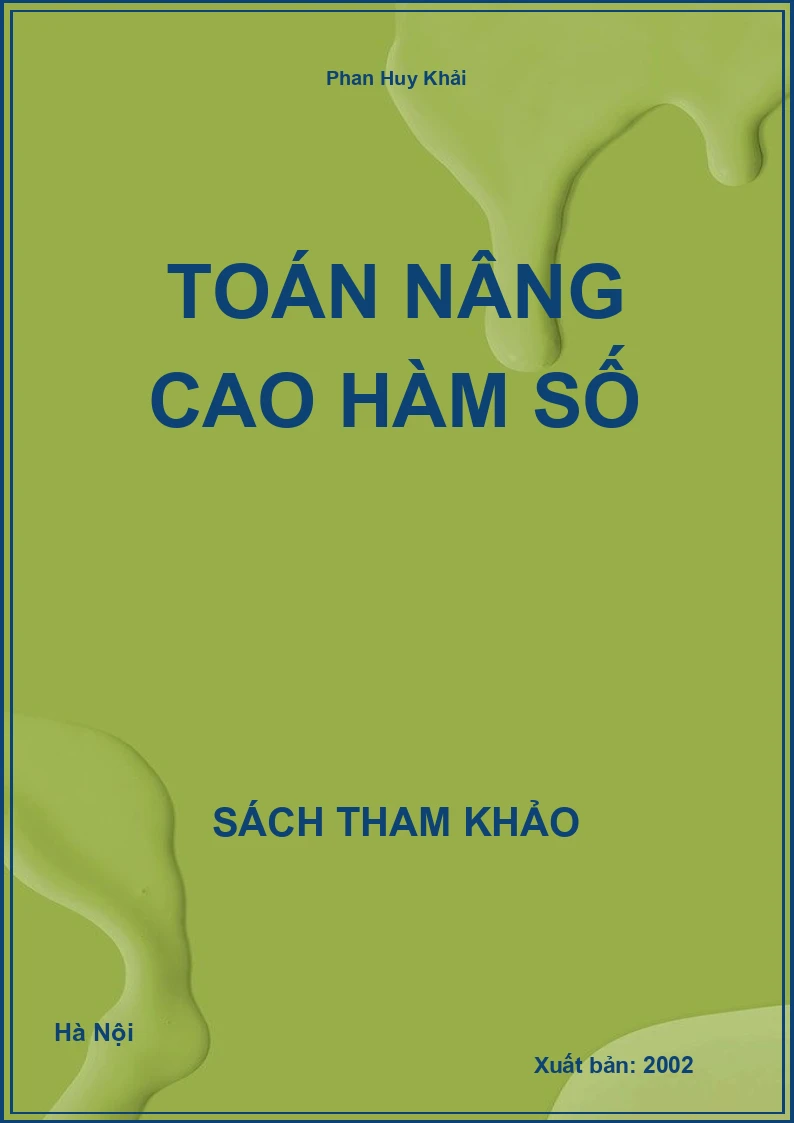 Toán nâng cao Hàm số