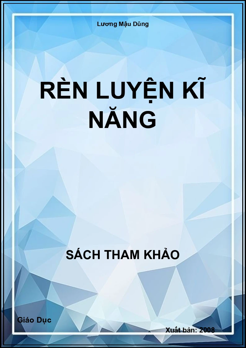 Rèn luyện kĩ năng