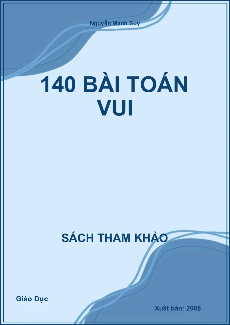 140 bài toán vui