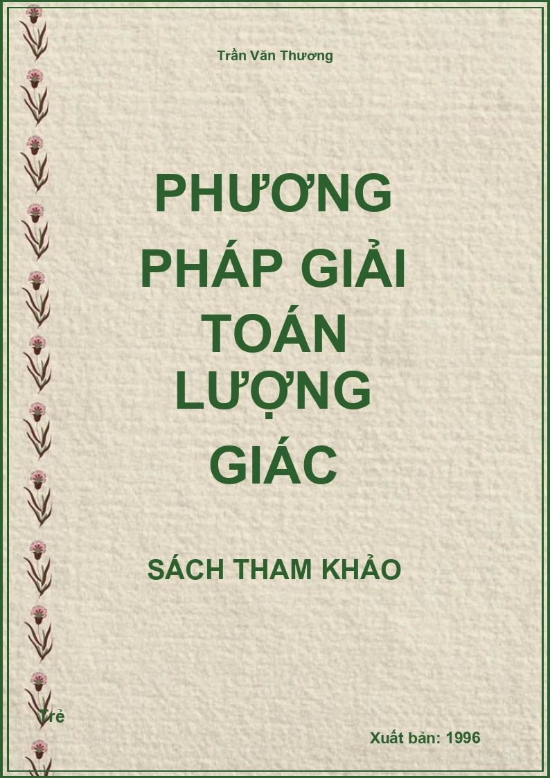 Phương pháp giải toán Lượng giác