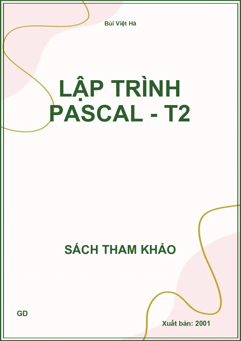 Lập trình Pascal - T2