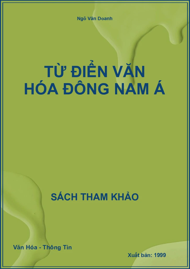 Từ điển văn hóa Đông Nam Á