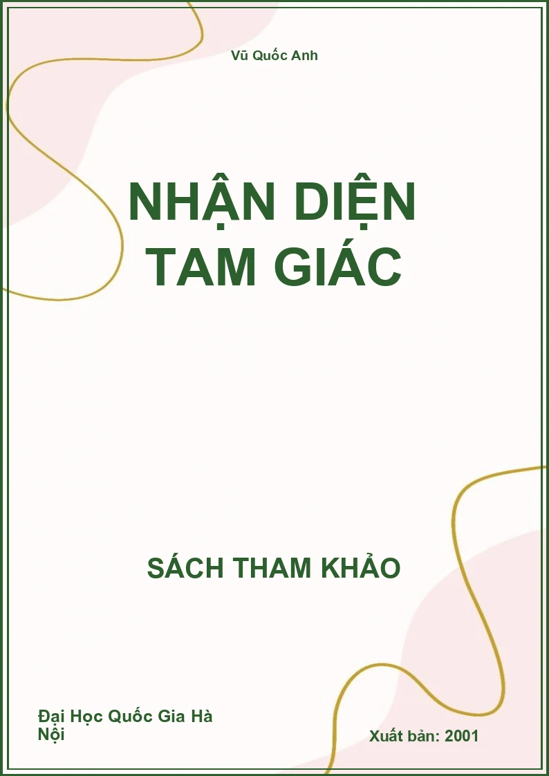 Nhận diện tam giác
