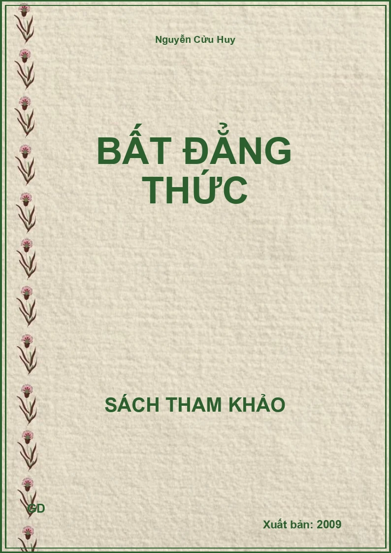 Bất đẳng thức