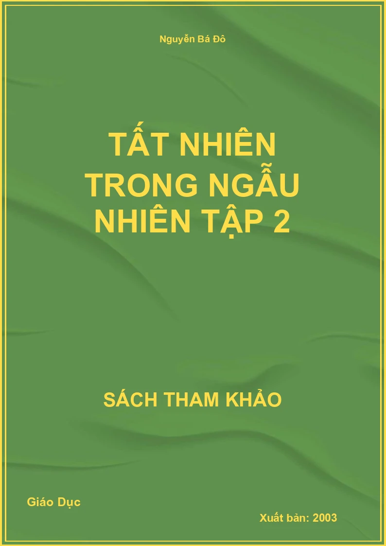 Tất nhiên trong ngẫu nhiên tập 2